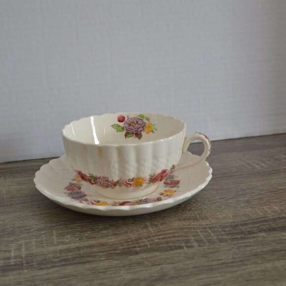 Vtg SPODE Rose Briar Teacup - Picture 2 of 6